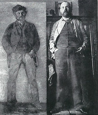 Portrait of a Young Man; Reconstructed from a Studio Photograph of 1889 by Lovis Corinth